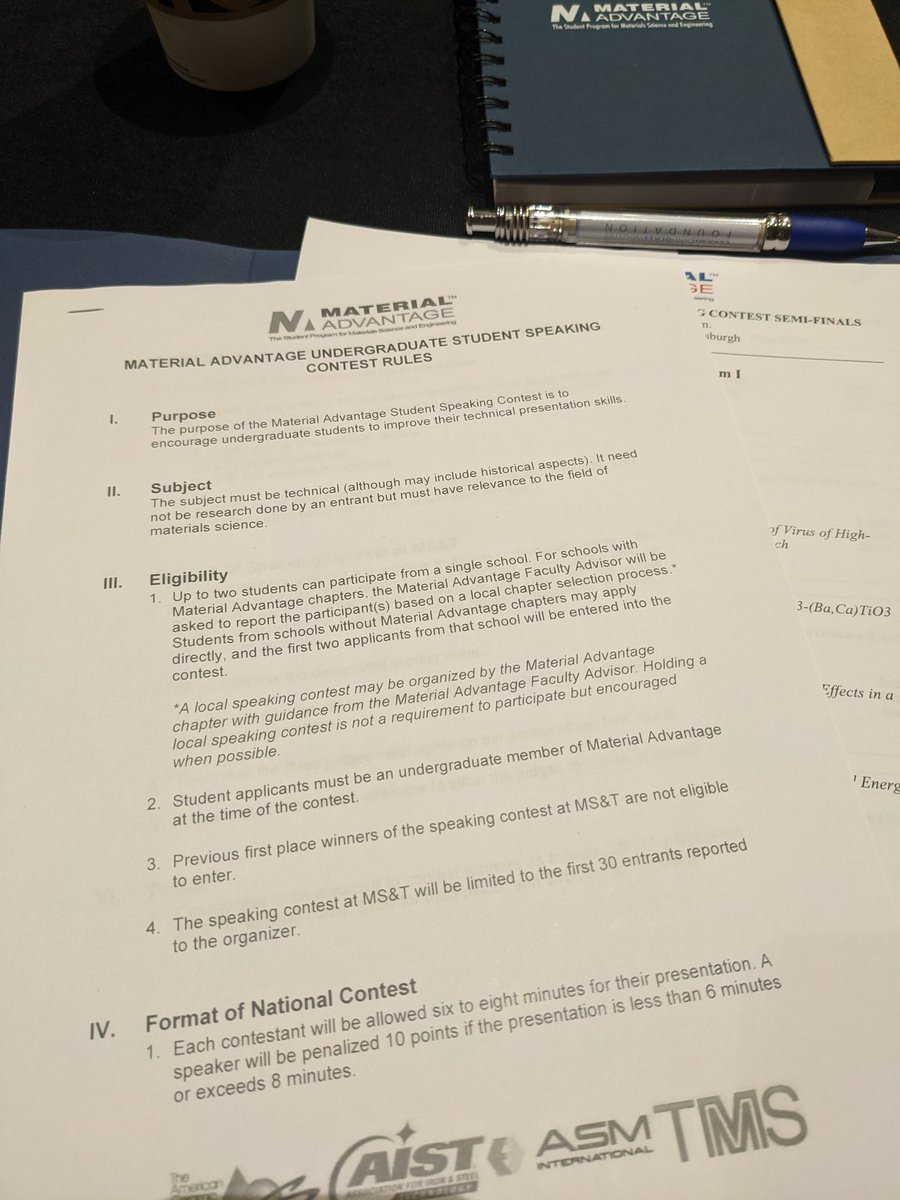 DrClaireDancer's tweet photo. Extra seats were needed for the Undergraduate speaking competition this afternoon at MS&T! It was a tough job judging one of the semi-finals, fantastic speakers and interesting topics all round. Very glad I'm not judging the final! #matscitech2022 https://t.co/Uy85cgdpX1