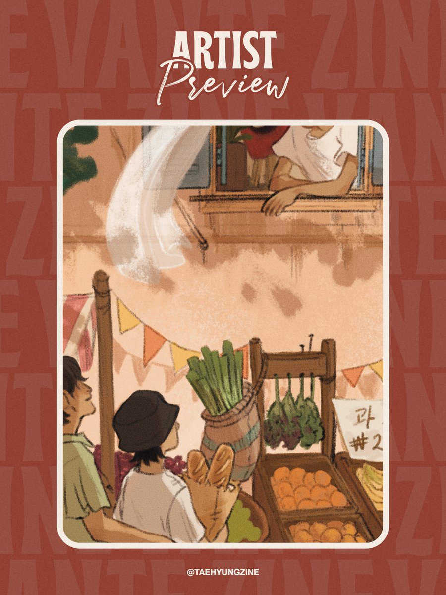 i'm so excited to show the preview of my piece for <a href="/TaehyungZine/">Vante: Taehyung Zine 🎨 Digital Orders Open!</a>! it's been a lovely project to be a part of and it's full of gorgeous works by fantastic artists and writers. 

pre-order here: taehyungzine.bigcartel.com
KISSES 💜💜💜