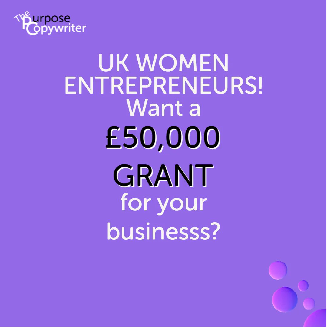 PurposeCopy's tweet photo. You’ve only got until 19 Oct to apply for Innovate UK: Women in Innovation programme Awards 2022/23. They are increasing the number of winners this year.
I've created a full directory of funding sources at: https://t.co/nnIzcJUqxZ
#WomenInnovate #ukbusiness #womenentrepreneurs https://t.co/WFISN52cLt