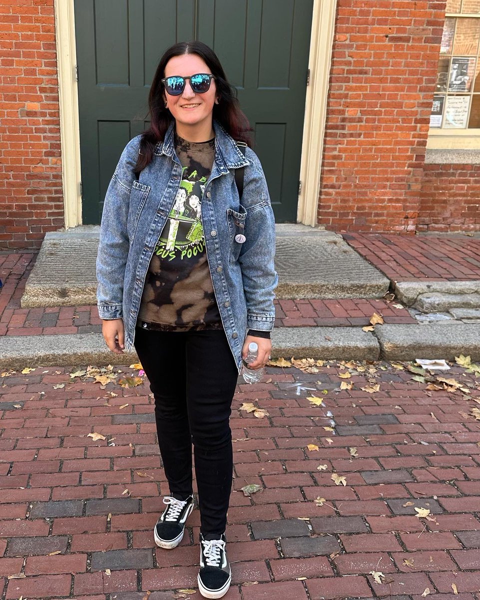 wolfskulltees's tweet photo. No better place to wear wolfskull than Salem in October 🎃 grab yours asap to get it in time for Halloween! https://t.co/GMKisV6x3e