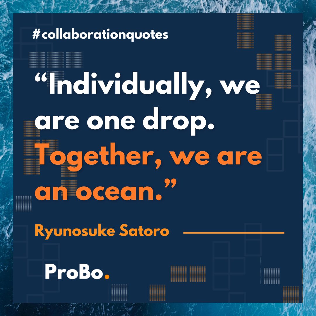#Quoteoftheweek 

This one is spot on. Why try and be the master of everything, when you can leverage the experience of the whole #startup community?

probo.co to get started today!