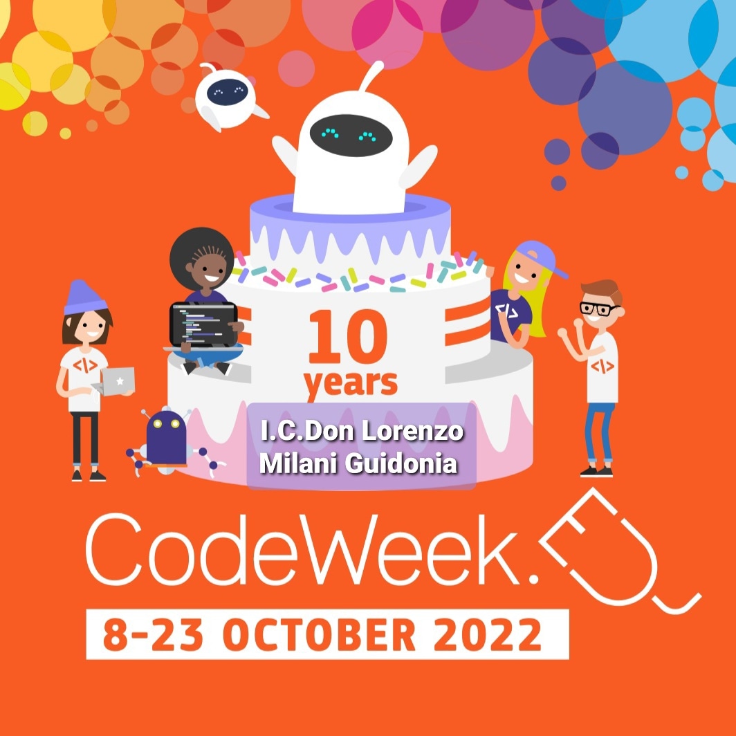 DonMilaniGuidon's tweet image. Ci stiamo preparando per festeggiare il primo decennio della CodeWeek nel migliore dei modi,  con attività di coding in ogni classe dall&apos;infanzia alla secondaria!
#codeweek2022 @CodeWeekEU