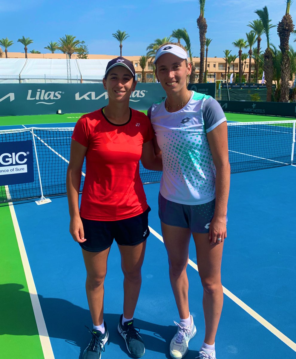 Congrats 2 <a href="/mertenselise/">Elise Mertens</a> 1st 🏆 of @jasminopen_tunisia 👏🏻🇹🇳 Thks 4 giving me the chance 2 work with u, a real pleasure ☺️ fantastic job by the organisers as always!! &amp; special tribute to @onsjabeur who opened a new door 4 this continent 👏🏻🌍 2 many more ! 🔥 #TennisSurvivor