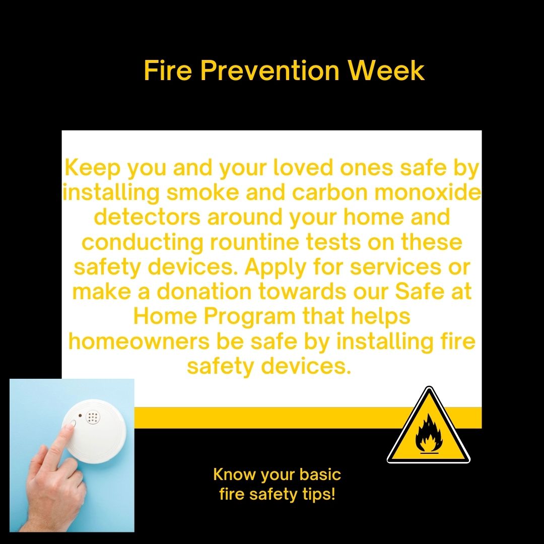 Keep your loved ones safe. #fireprevention #firepreventionweek #firesafety #firesafetytools