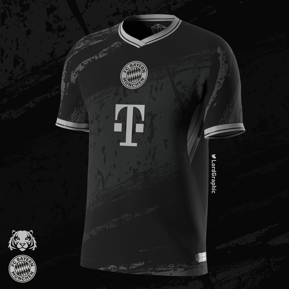 LordGraphic's tweet photo. #BayernMünchen x #NSgraphics | Away concept jersey design #HFT-28 #FormaDC #FttHft https://t.co/XnBsEdZ2iY