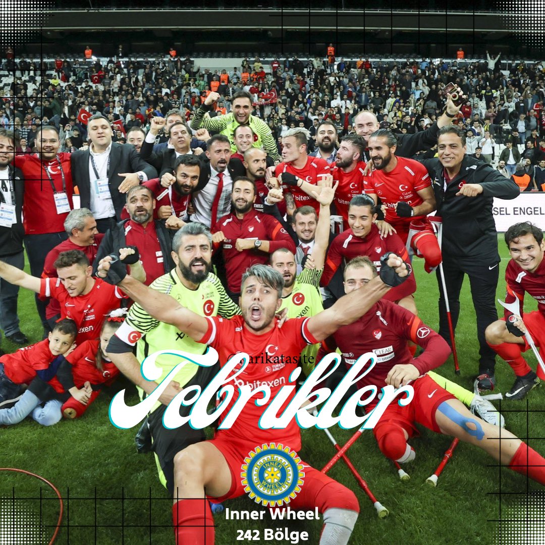 Ampute Milli Futbol Takımımız dünya şampiyonu! Yürekten tebrik ediyoruz. Gururumuzsunuz

#BizimÇocuklar #dünyaşampiyonu #amputefutbolmillitakımı #bizimçocuklar