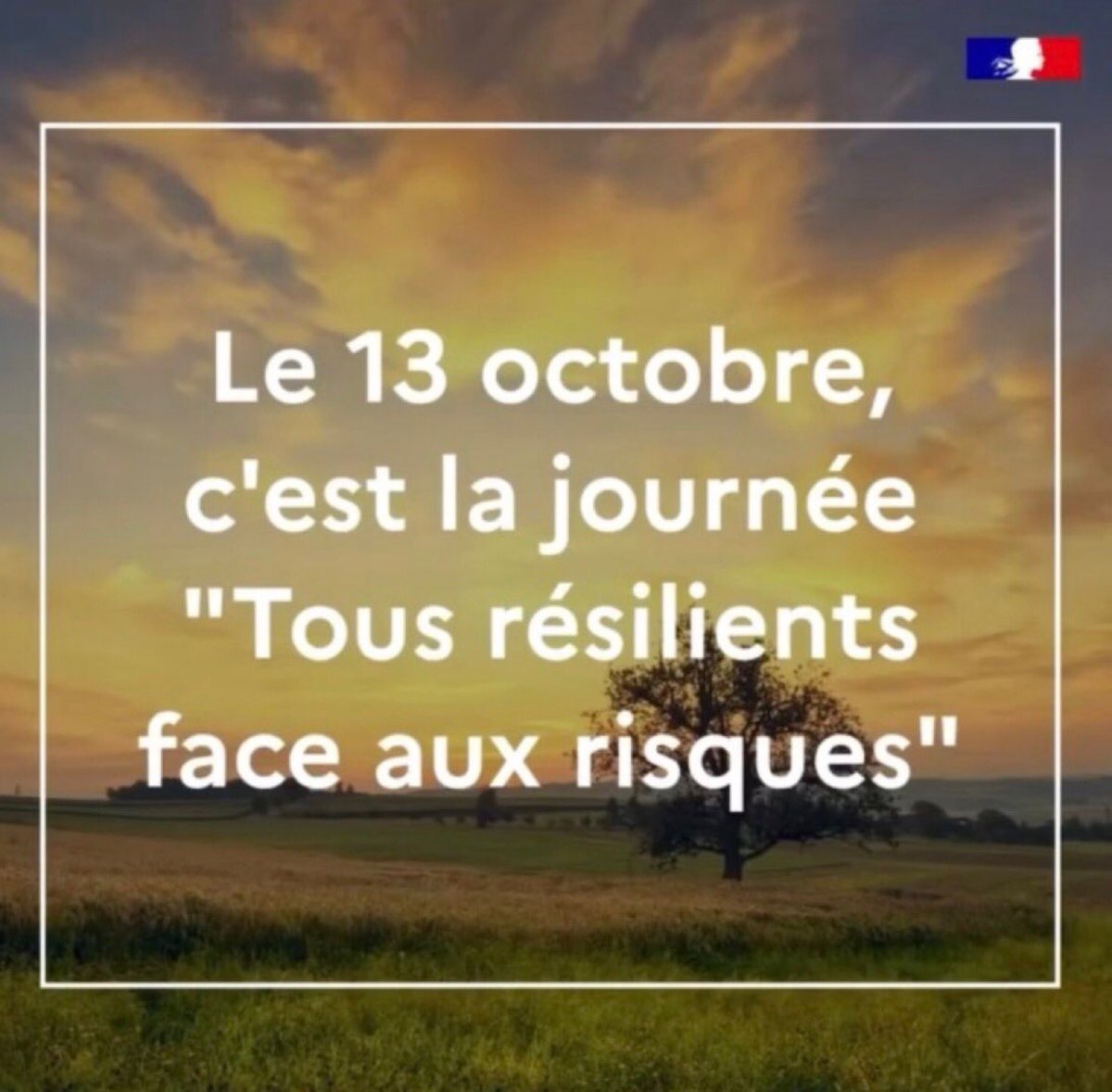 iffo_rme's tweet photo. Le 13 octobre 2022 partout en Fr🇫🇷 des évènements pour sensibiliser et informer les citoyens des #RisquesMajeurs présents sur leurs territoires, apprendre et diffuser les bons réflexes à avoir face à une catastrophe naturelle ou un accident technologique majeur. #TousResilients https://t.co/LvsqqjGDkr