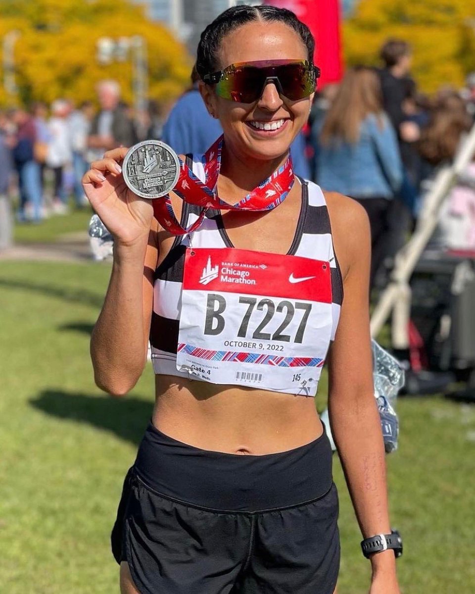 ChiMarathon's tweet photo. Congratulations 2022 @BankofAmerica #ChicagoMarathon-ers! You made Chicago your start line AND finish line, and we are so proud. ❤️💙 

📸: @turtlerunningcrew @armana_rai, @gabrieljarquin, @kgunnesb https://t.co/bqp3UuyGiI