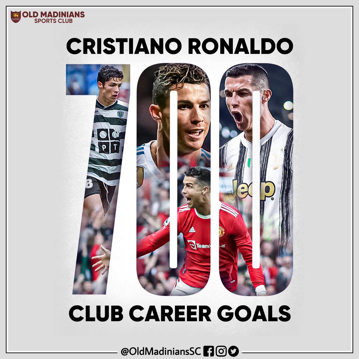 OldMadiniansSC's tweet photo. The greatest goalscorer in European club competition... 

Cristiano Ronaldo adds another historic landmark to his name. #CristianoRonaldo #CR7 https://t.co/9ayB7g2dSi