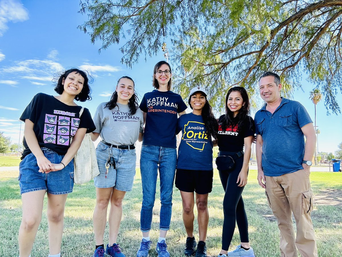 Sen. Analise Ortiz (@senanaliseortiz.bsky.social) (@senanaliseortiz) on Twitter photo Ballots will be mailed Wednesday! Superintendent <a href="/kathyhoffman_az/">Kathy Hoffman</a> has done an excellent job delivering for our students and @AguilarYlenia has the experience and determination needed to address Arizona’s water crisis head on. Vote Ortiz, Hoffman, and Aguilar by Nov. 8! Ballots will be mailed Wednesday! Superintendent <a href="/kathyhoffman_az/">Kathy Hoffman</a> has done an excellent job delivering for our students and @AguilarYlenia has the experience and determination needed to address Arizona’s water crisis head on. Vote Ortiz, Hoffman, and Aguilar by Nov. 8!
