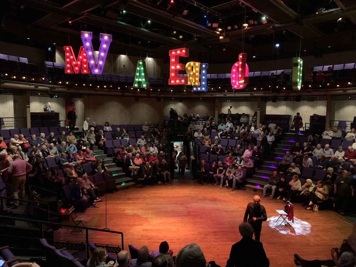 Thank you to a marvellous audience at last night’s last night of #Marvellous. You sent us off to London on a tidal wave of goodwill and happiness. Promise we’ll do you proud. ⁩