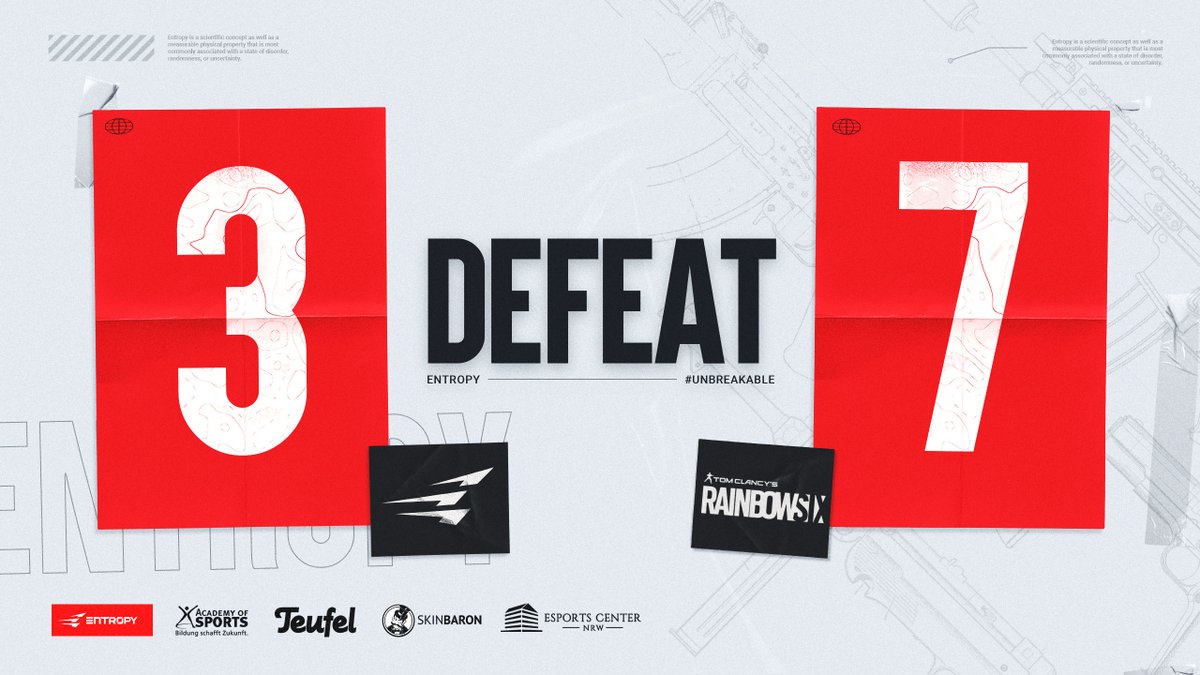 EntropyGaming's tweet photo. Kein guter Auftakt für uns, aber wir zeigen schon noch was in uns steckt! 😕
GG, #SecretPowder!
@ebattleGG | #unbreakable https://t.co/IJV5sGzcLJ
