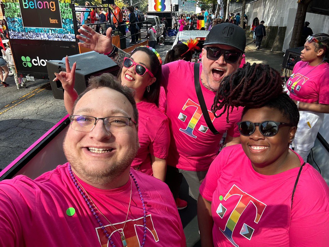 Happy ATL Pride 🌈#Tmobile #Metrobytmobile #Pride #ATL