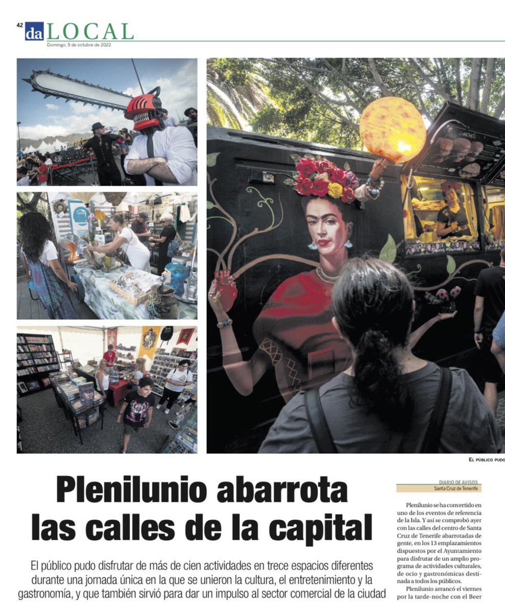 PromEconomicaSC's tweet photo. Plenilunio abarrota las calles de la capital.

#plenilunio #abarrotar #calles #capital #santacruz #tenerife #comercios #turismo #canarias #islas https://t.co/6dC3mJopaM