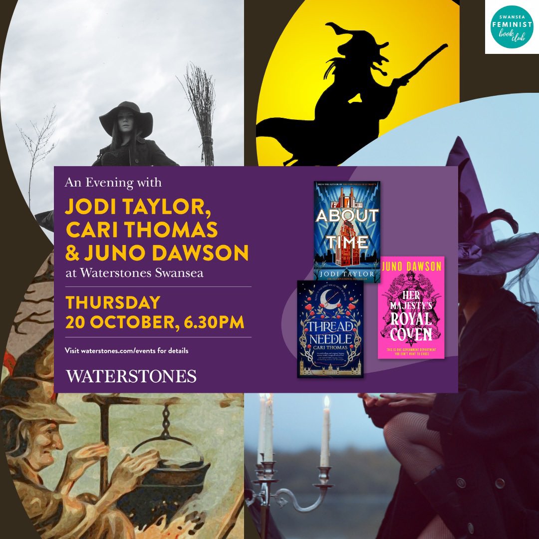 Come get your witch on with us at <a href="/swanseastones/">Waterstones Swansea</a>!