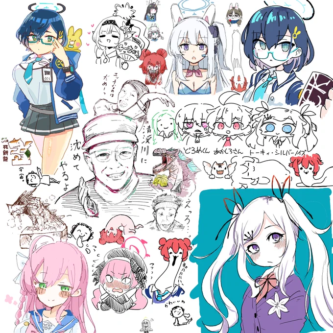 2次会おえかきチャット ご参加いただきありがとうございました😘 