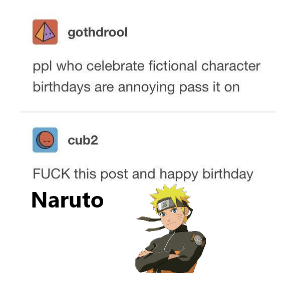 wlwsasuke's tweet photo. its his day!! https://t.co/zPnGDn92AL