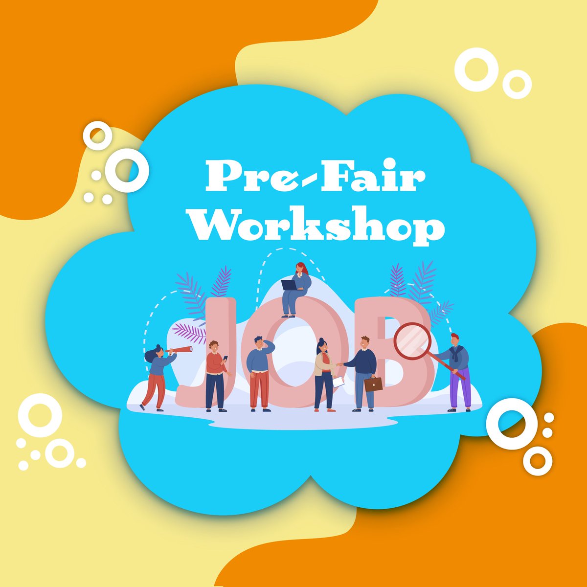 CIACareer's tweet photo. Come to the Pre Workshop for learn how to prep for the Fall 2020 Career Fair!! https://t.co/seU79CvNlF
