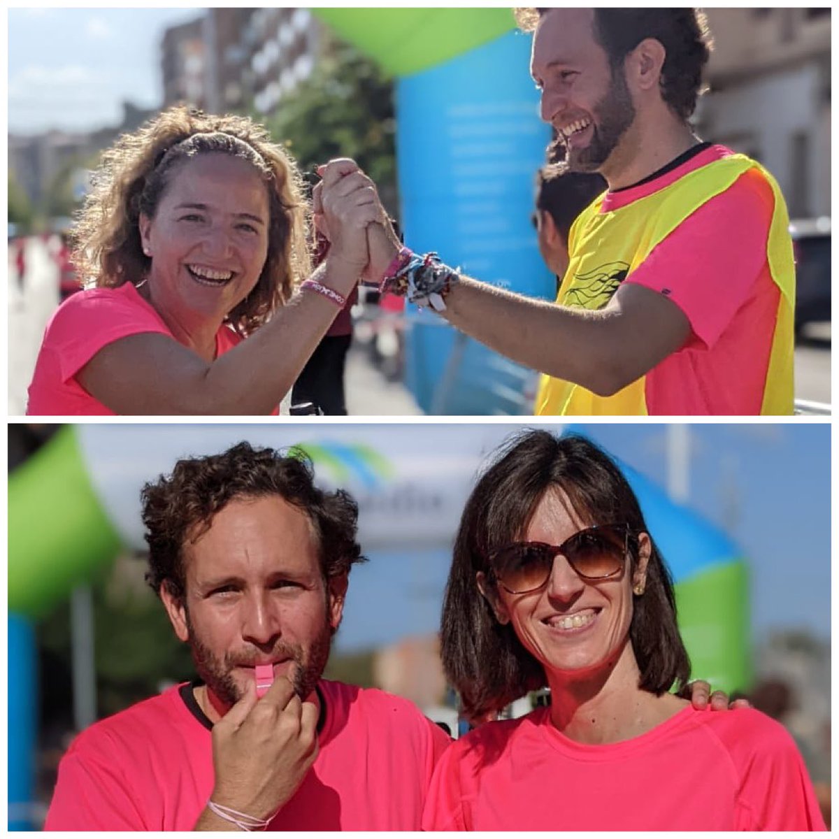 IsaacClaver's tweet photo. 💖💕 #FANTÁSTICA la “MAREA ROSA”, en la 6ª Carrera de la Mujer Ciudad de Monzón, con más de 750 mujeres llenas de #ENERGÍA, un #AMBIENTAZO tremendo y todo por una BUENA CAUSA! 🥰
💖😊 #IMPORTANTISIMA la recaudación de 11.800€ al IIS de Aragón y de 750€ para AMO https://t.co/DToYo6lRos