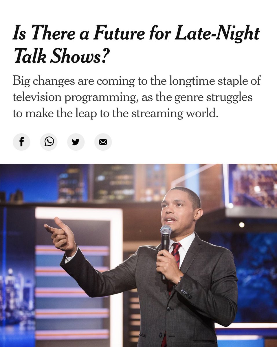 the “talk show” format is timeless, but access & success are distributed now the biggest talk shows today are actually podcasts