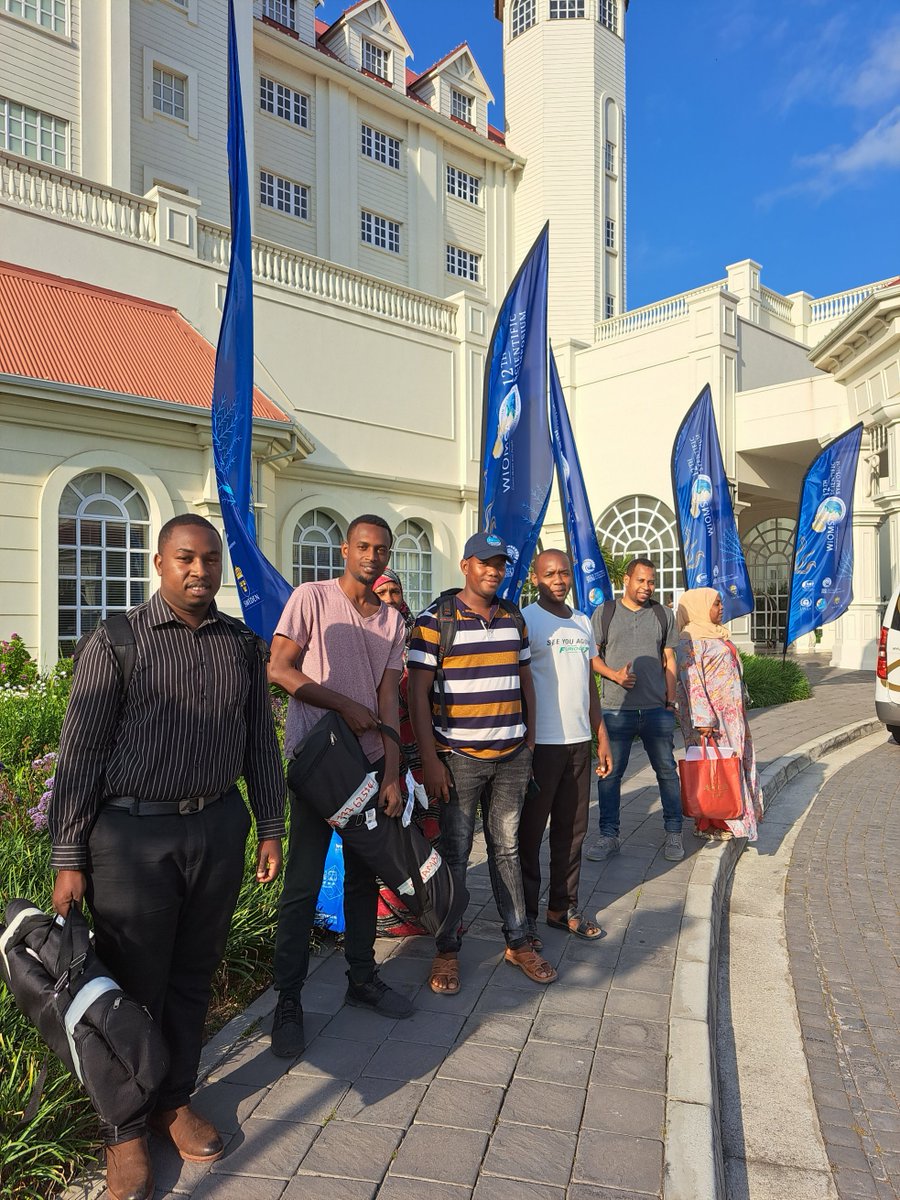 MwambaoCCN's tweet photo. On the move! Team MWAMBAO en route to WIOMSA symposium - a 15 hour journey to PE! All set to take an active part in the symposium - visit our exhibition space in Level 1 of the Boardwalk Centre - karibuni! #wiomsa #ecofish #blueventures #ffi #cordio https://t.co/g8ochT3yit