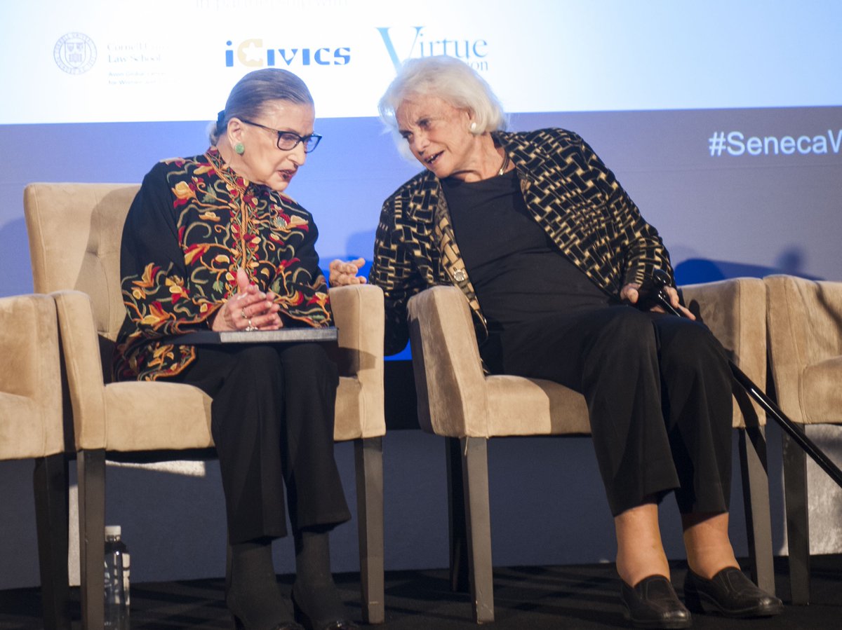 RT @dayoconnor1930: Sandra Day O’Connor and Ruth Bader Ginsburg. I love them https://t.co/8jwp79fzOy