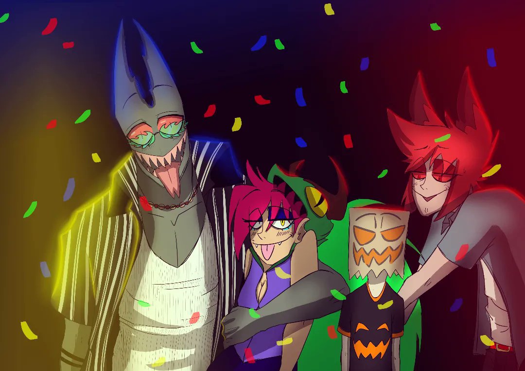 devils_den66's tweet photo. Party #villanos #villainous #drflug #charum #dementia #alastor https://t.co/Pr14U6jSvP