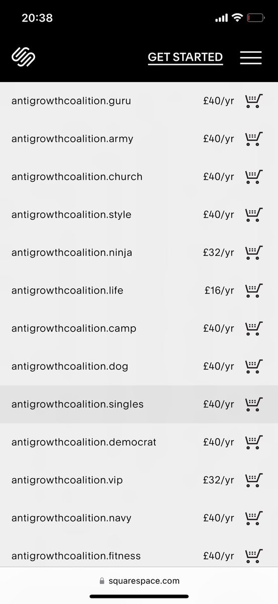 benpollard's tweet image. Dot Ninja is still available!