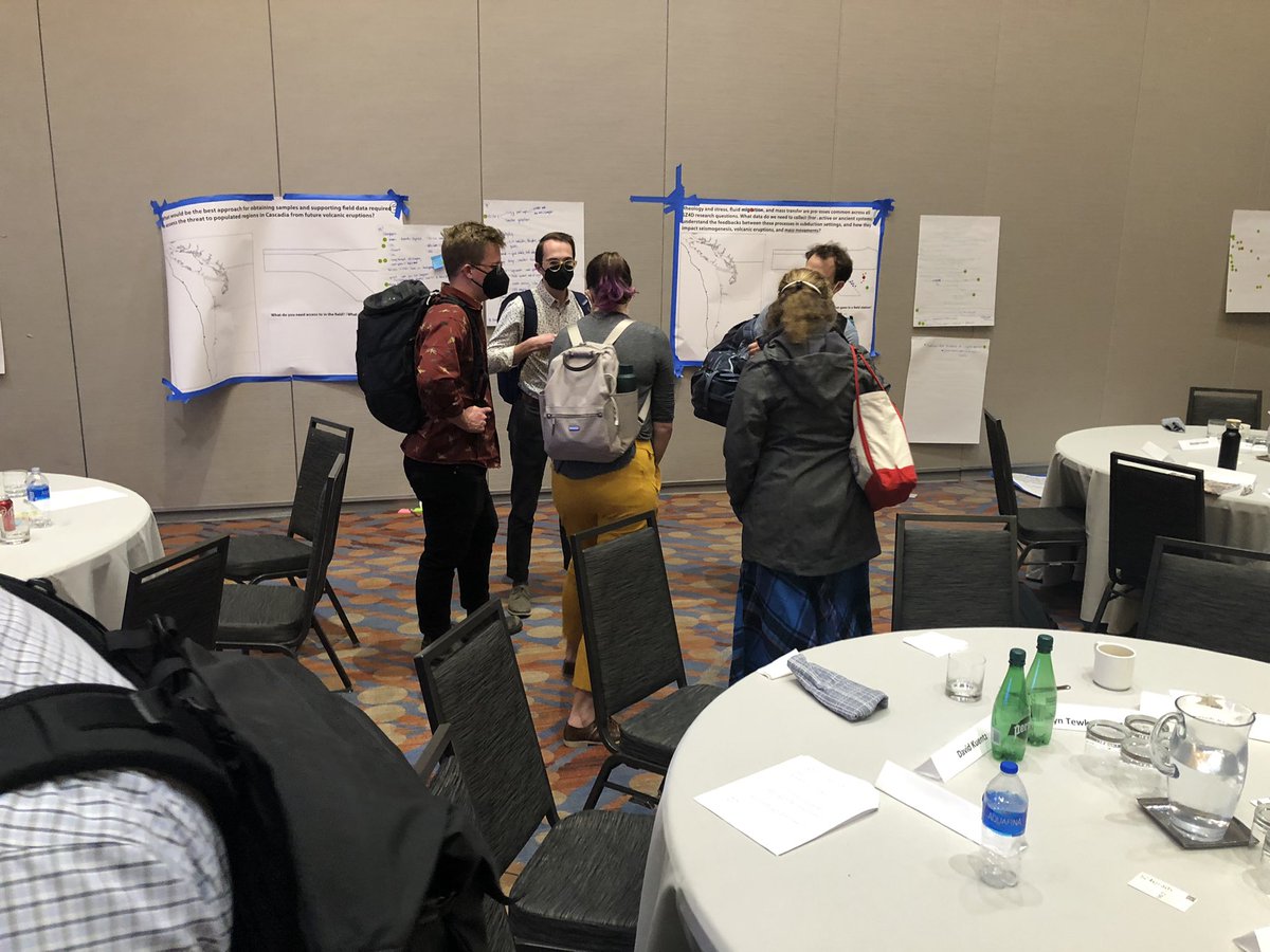 geowhateverist's tweet photo. Yesterday was a very productive pre-GSA workshop here in Denver reimagining field studies in subduction zones as part of @SZ4D1. If you have ideas come to the interactive poster (149) tomorrow AM with @Rengellia @NathanANiemi etc. https://t.co/HrBC7g7tC4