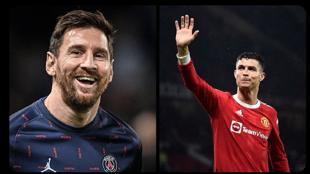 700 club goals for Cristiano, so who is The GOAT in Football 🐐👑..?

Cristiano Ronaldo or Lionel Messi 
#GOAT𓃵 #Cristiano #LionelMessi
#MUFC #PSG #LeoMessi #GOAT 

Lionel Messi #Messi𓃵
Cristiano Ronaldo #CR7𓃵

     RT🔀: #Messi      LK❤️: #Ronaldo