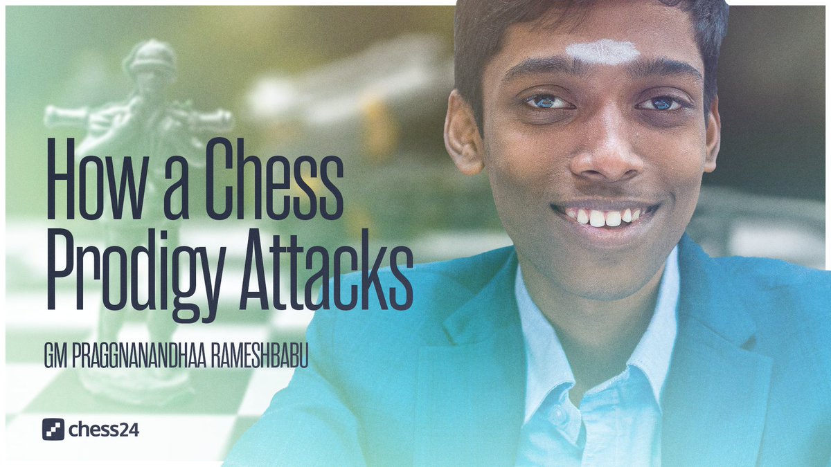 Tour-star @rpragchess shows you how to play attacking chess! Check it out here: chess24.com/en/learn/advan…