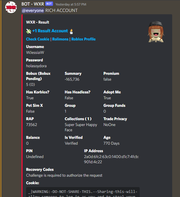 realwhxx's tweet photo. Another SSHF
#Roblox 
#RobloxBeaming 
#RobloxBeam
#WxR
#whxx https://t.co/skQ1rFwMR4