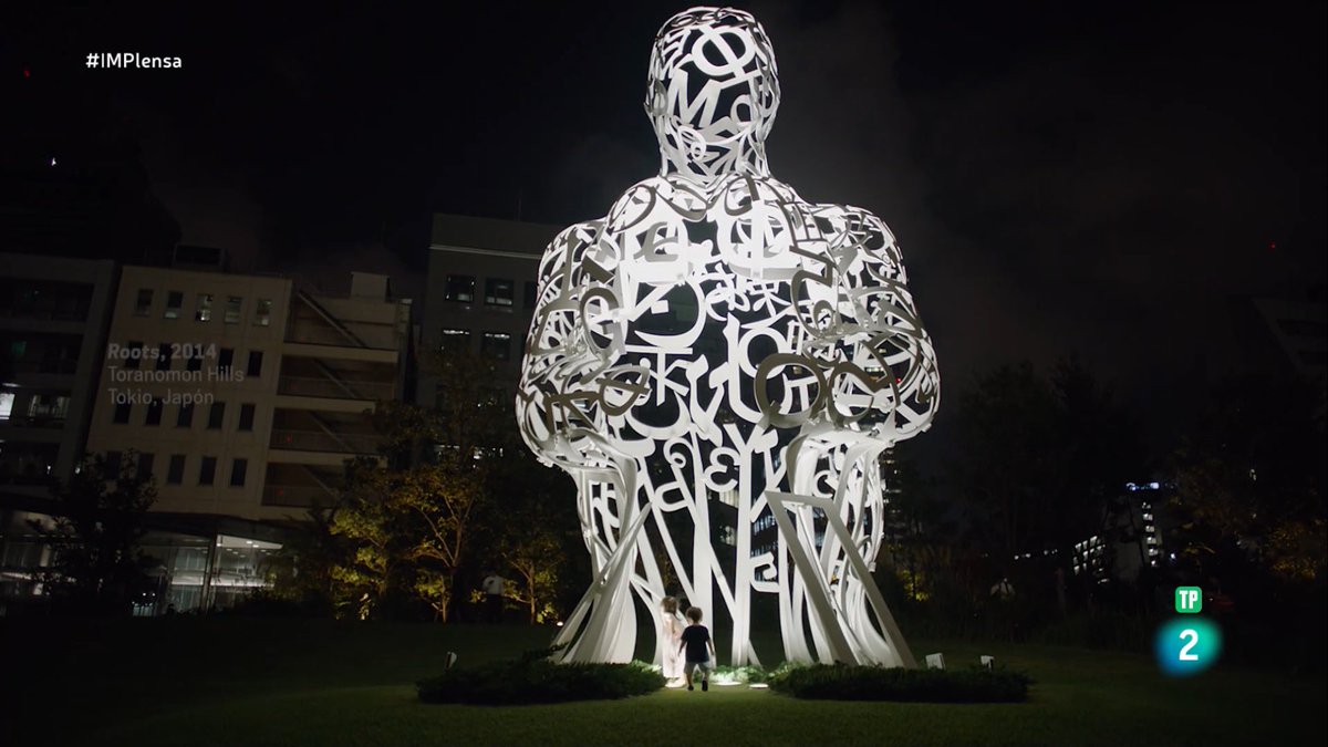 LauraAparicion's tweet photo. @Impres_TVE 
#IMPlensa
#JaumePlensa en #Imprescindibles 
Sin lugar a dudas, es uno de los artistas plásticos españoles más reconocidos internacionalmente. 
Increíble en su obra 
la importancia de las palabras.

🎥 #PuedesOírme
de #PedroBallesteros https://t.co/eOnqtj0IDM