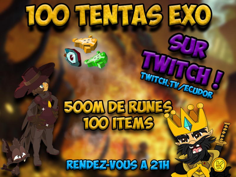 Ecudor_Ush's tweet photo. 🚨🚨GROSSE VAGUE EXO DEMAIN SOIR, 21h🚨🚨
100 items préparés pour environ 500M de runes dépensées. https://t.co/bBcSzDSaeZ