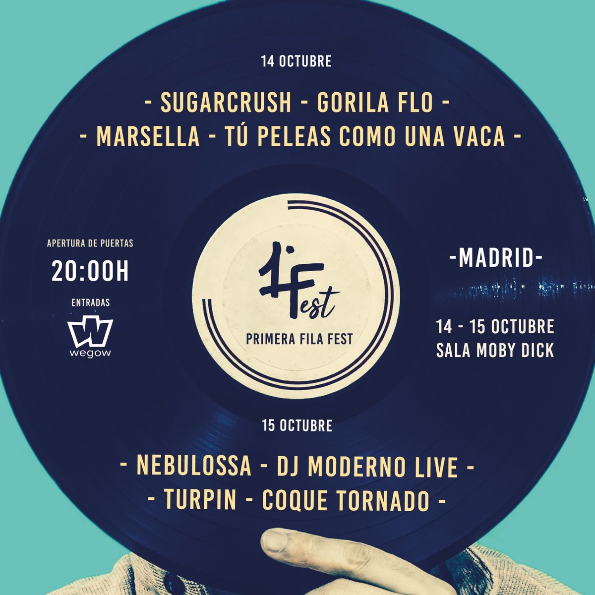 Vamos vamos 📣📣!! Que son los últimos días para pillar las anticipadas de este festivalaco que hemos organizado entre 8 bandazas 🎉🙌 en la <a href="/MobyDickClub/">MobyDickClub</a> el finde del 14 y el 15 en Madrid 🙃🙃

Pillalas aquí tiradas de precio antes de que suban ⬇️⬇️😜
wegow.com/es-es/conciert…