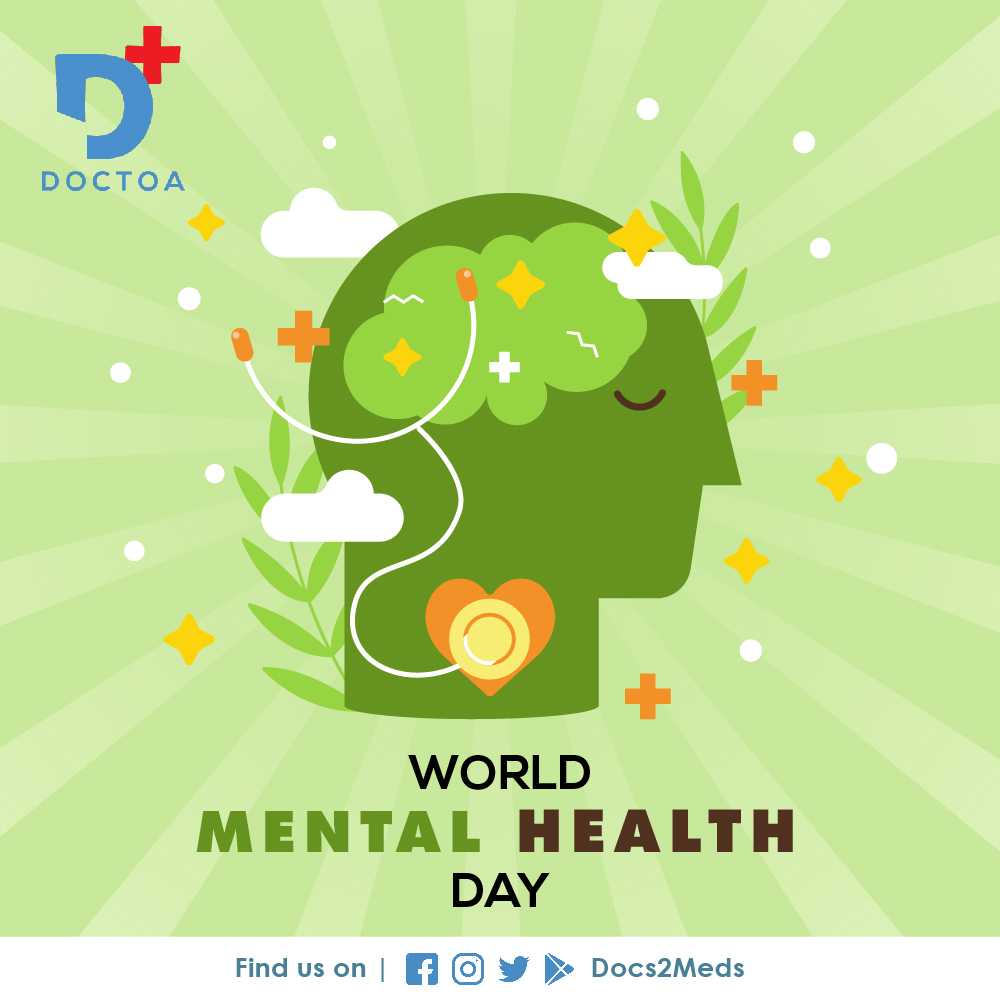 docs2meds's tweet image. Happy World Mental Health Day!

#mentalhealth #health #mentalhealthday #mentalhealthday2022 #mentalhealthawareness #docs2meds #doctoa #healthcare