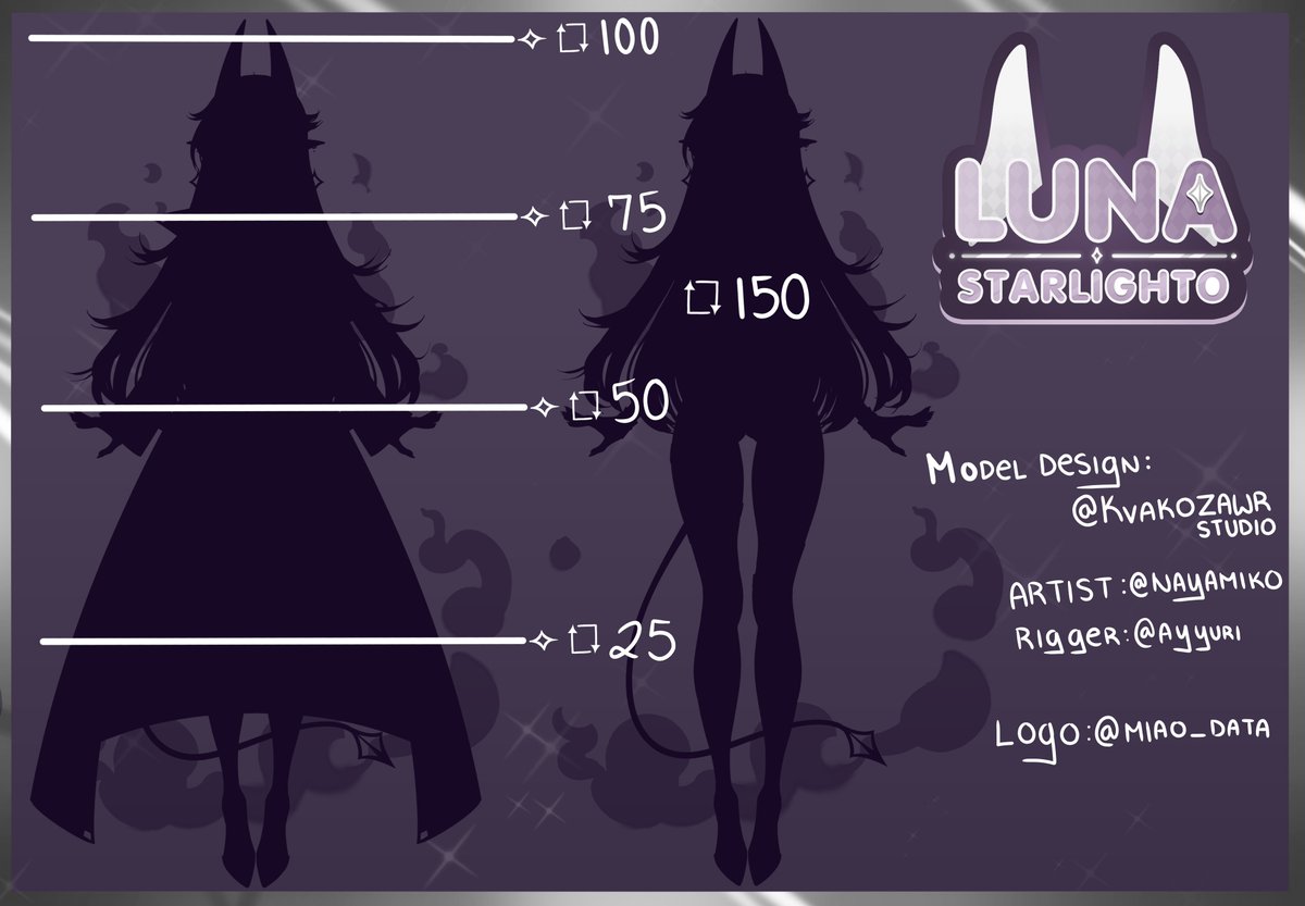 LunaStarlighto✨💜 Succubus Vtuber tweet media