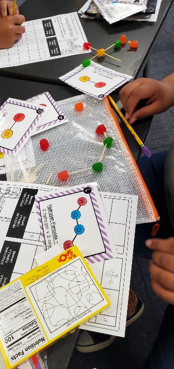 HoweryRockStars's tweet photo. After learning about matter, atoms, &amp; molecules we drew familar molecules like H2O &amp; NaCI &amp; made them out of Dots &amp; toothpicks so they could see their structure. @SueHerrera14 @HMC1Proud @TrumanHMC1 https://t.co/lkVckt7REx