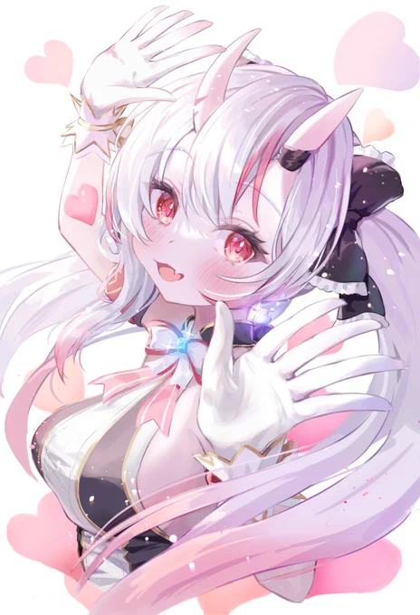 #百鬼絵巻 トリミング前Ver4周年ライブの『病名恋ワズライ』がとてもかわ余  