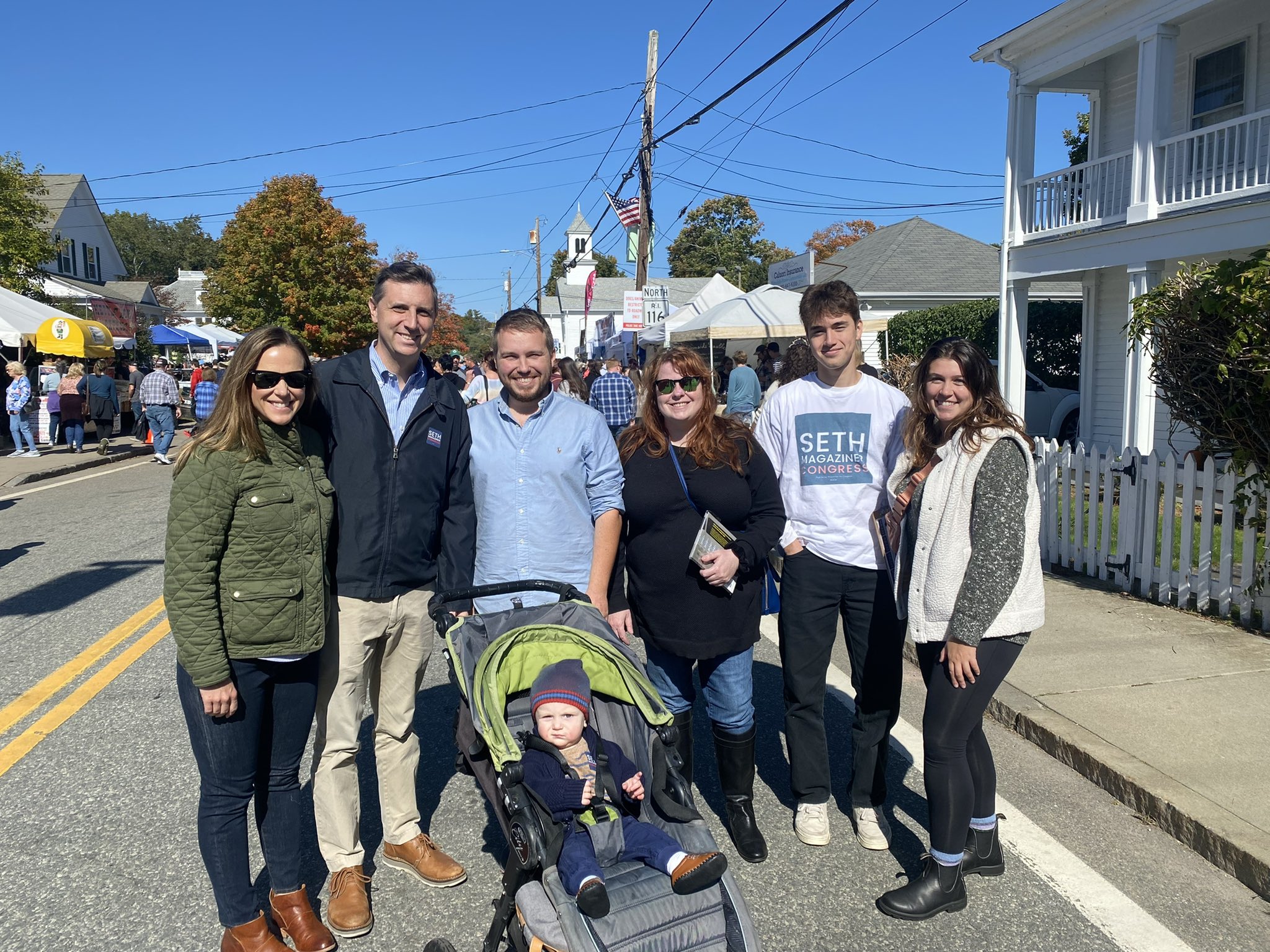 Seth Magaziner on Twitter "Julia, Max and I loved seeing Rhode Island