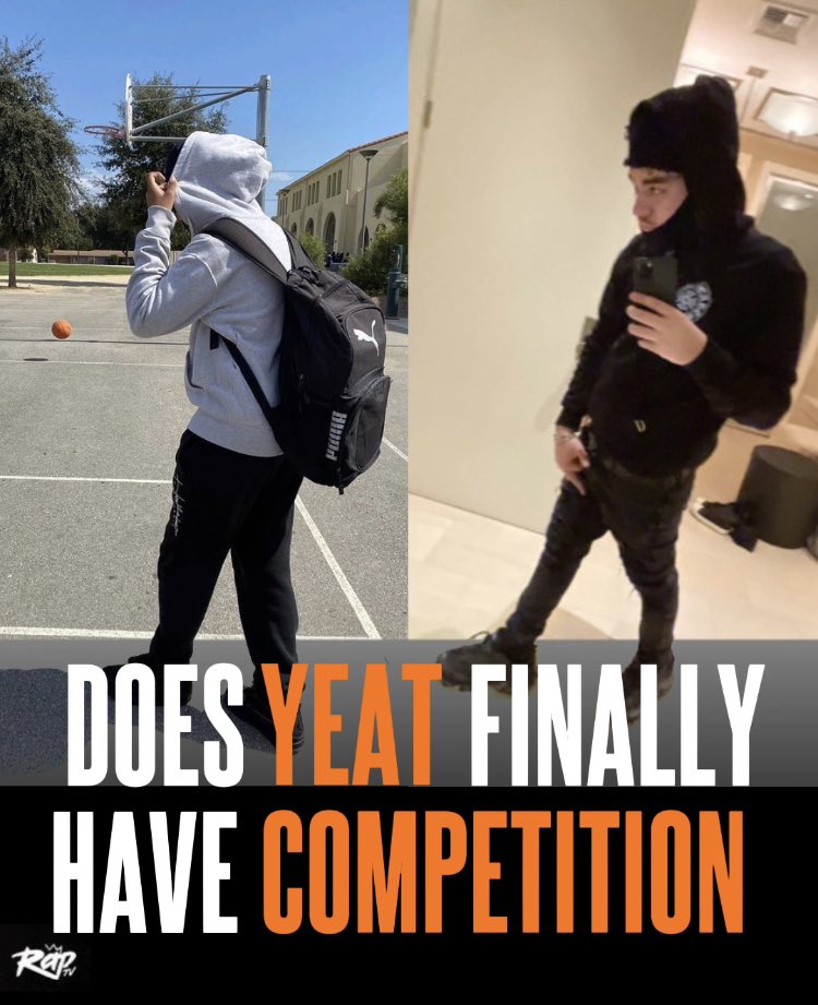 AlexDaGoatYT's tweet photo. DOES YEAT FINALLY HAVE COMPETITION?!?!?!?! https://t.co/FyfoGnj287