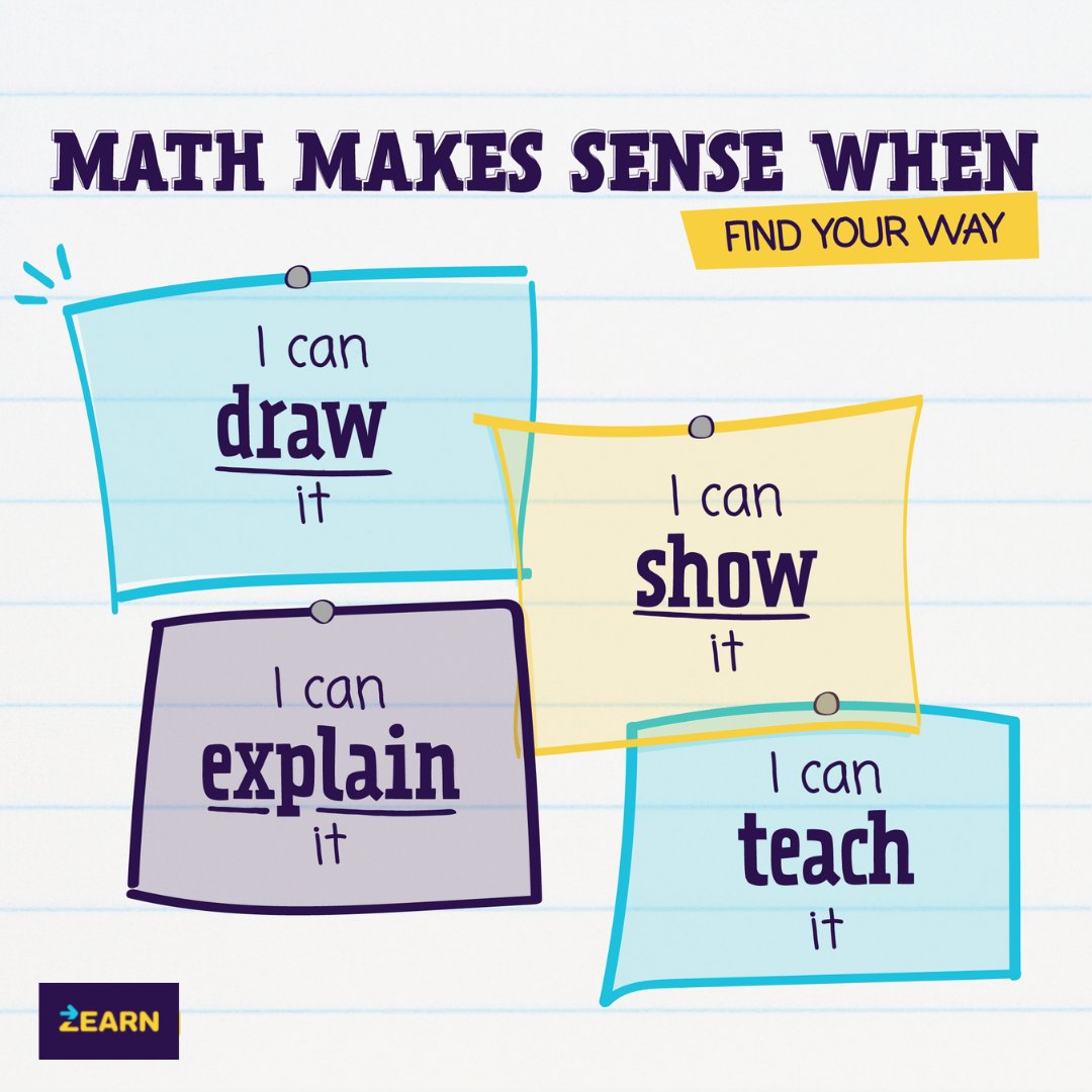 Save this anchor chart to remind your Ss there are multiple paths to deeper understanding! ✍️📝🗣🧑‍🏫 
#ITeachMath
