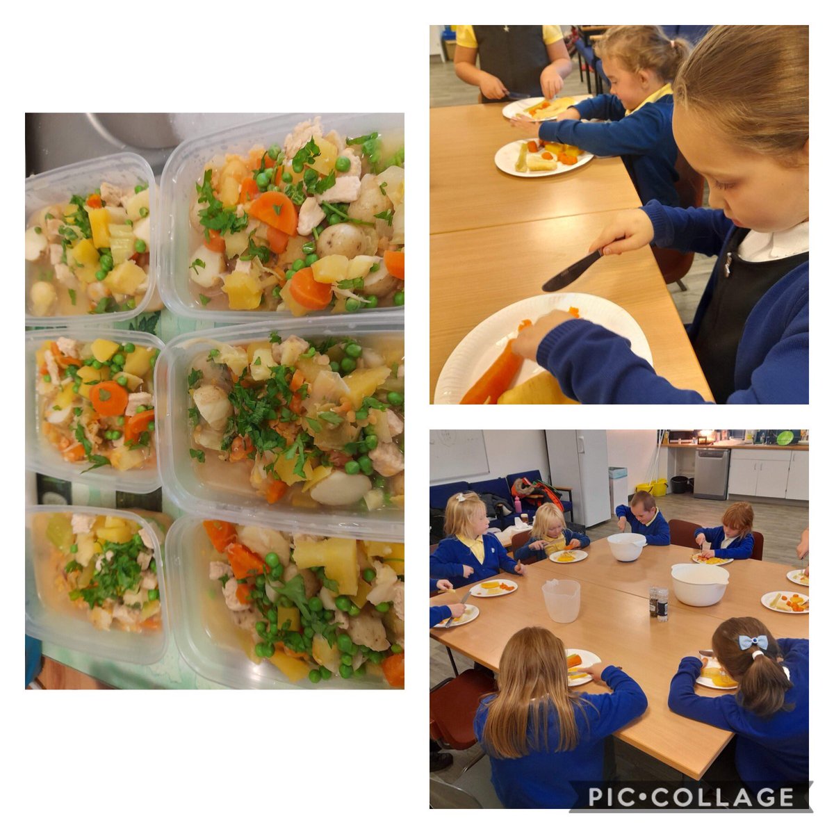Miss Stone made a delicious soup with the children in cooking club this week 😊#healthyconfidentindividuals