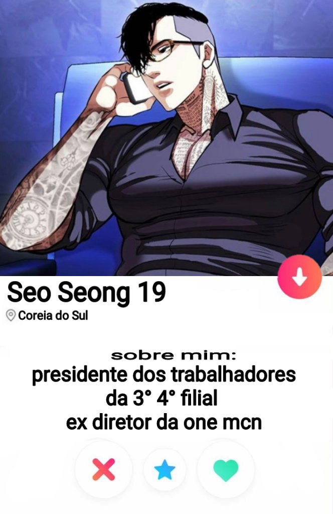SeTivessemtinde's tweet photo. Aproveitando que lookism vai ganha anime postei o perfil do meu personagem favorito depois faço a do Vasco #looskism https://t.co/8DStWRDH5Y