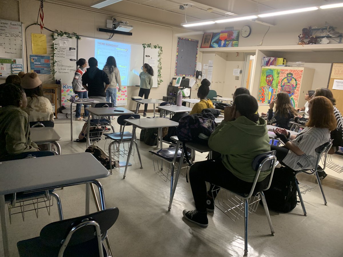 TuranoScience's tweet photo. Some excellent student presentations given at yearbook club this week! Students pitched their ideas for a theme for the yearbook and we collaborated to incorporate everyone’s ideas. Looking forward to working with this excellent group of students to commemorate our year! https://t.co/PbwxR3sUdA