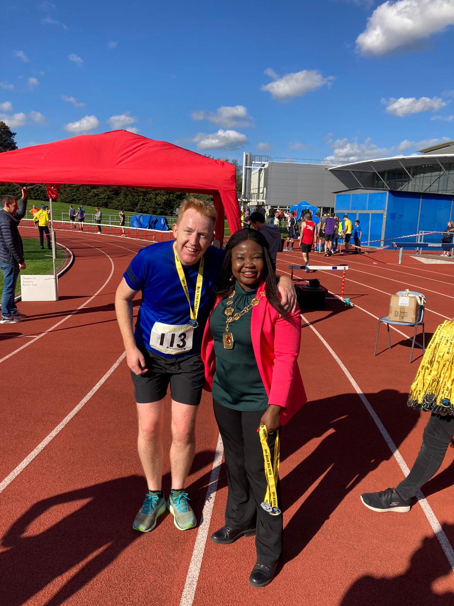 Doris Jiagge (@djiagge) on Twitter photo This morning I started the <a href="/Edmonton_RC/">Edmonton Running Club</a> Annual River Run and presented medals to the winning runners in Women's & Men's races #Enfield #LeeValley #EdmontonRunningClub #10kRun2022
<a href="/MayorofEnfield/">Mayor of Enfield</a> This morning I started the <a href="/Edmonton_RC/">Edmonton Running Club</a> Annual River Run and presented medals to the winning runners in Women's & Men's races #Enfield #LeeValley #EdmontonRunningClub #10kRun2022
<a href="/MayorofEnfield/">Mayor of Enfield</a>
