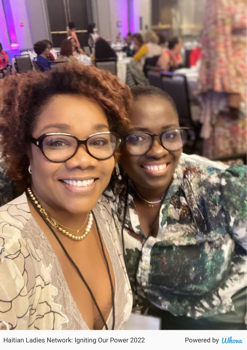 mpierrebruno's tweet photo. #HaitianLadiesWeekend #HaitianLadiesBrunch #HaitianLadiesNetwork #HLW2022 #IgnitingOurPower via Whova event app https://t.co/JuyJF1Z5kR https://t.co/iW2vr1iAPl