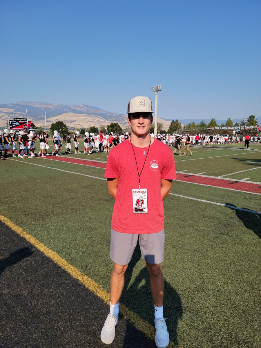 Aidan Brenneman (@aidanbrenneman) on Twitter photo I had a great time this weekend watching <a href="/SOU_Football/">Southern Oregon Football</a> dominate their game! Thank you Coach <a href="/coachabrown1/">Austin Brown</a> and <a href="/CoachFendall/">Neil Fendall - Father, Husband, Coach</a> for having me down! Can’t wait to see what happens next‼️ I had a great time this weekend watching <a href="/SOU_Football/">Southern Oregon Football</a> dominate their game! Thank you Coach <a href="/coachabrown1/">Austin Brown</a> and <a href="/CoachFendall/">Neil Fendall - Father, Husband, Coach</a> for having me down! Can’t wait to see what happens next‼️