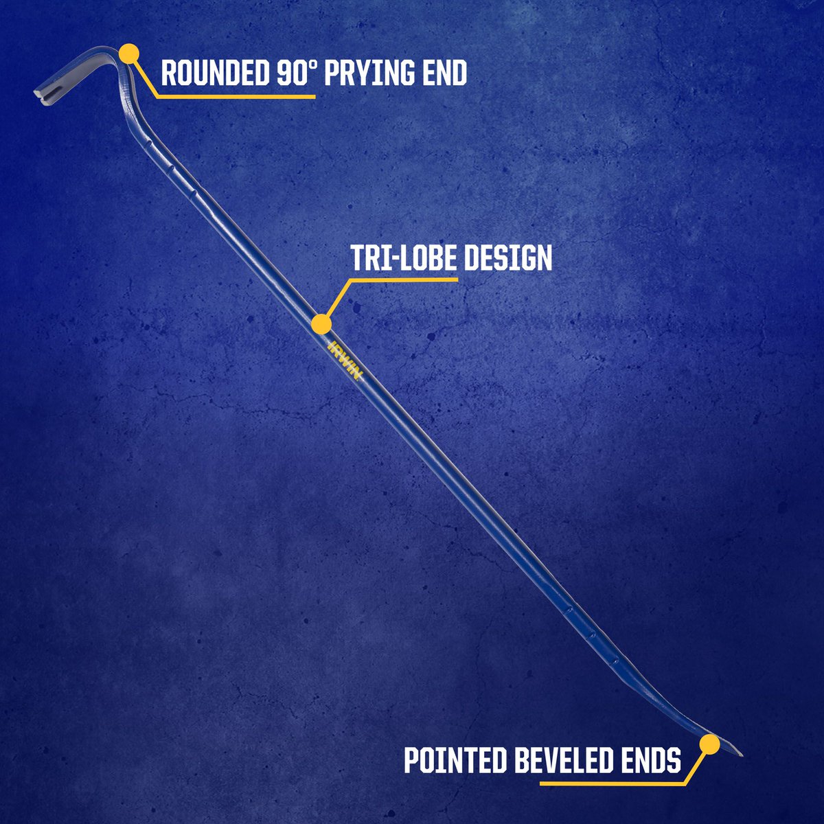 What makes our Steel Wrecking Bar the tool for the job? For one, it’s #ergonomic, Tri-lobe design provides comfort &amp; strength while you remove nails. Check it out at <a href="/Lowes/">Lowe's</a> &amp; other select retailers: low.es/3BVtB5L