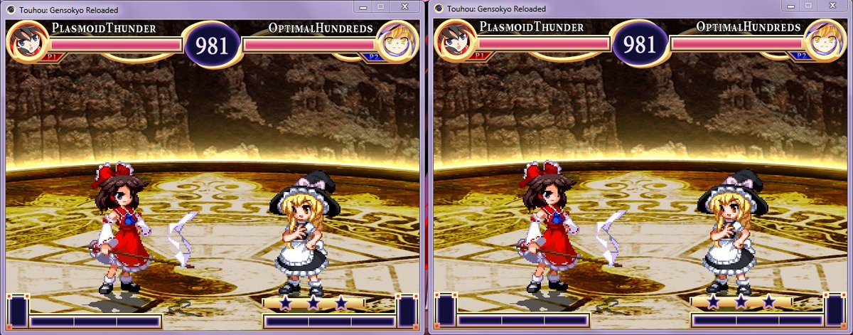 Here's another experimental feature we've been tinkering with regarding Netplay. We may or may not expand upon this into something much bigger, but time will tell.
#GensokyoReloaded #THGR